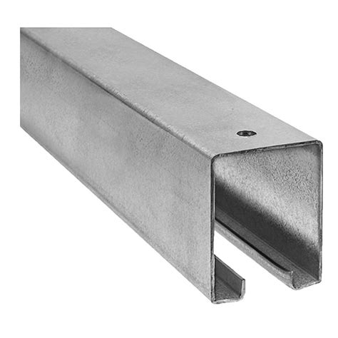 heavy-duty galvanized steel box rail|12 foot galvanized door frame.